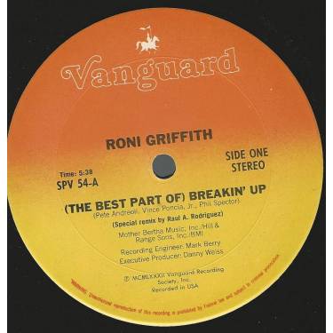 GRIFFITH RONI - ( THE BEST PART OF ) BREAKIN UP / VOODOO MAN / SPYS