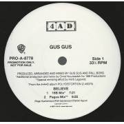 GUS  GUS - PROMO - BELIEVE ( 168 MIX - PAGUS MIX - LFO REMIX - BIGGOMIX )