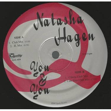 HAGEN NATASHA - YOU & YOU ( CLUB MIX - JL MIX - CIBOLA CLUB MIX- LATE NITE CLUB MIX )