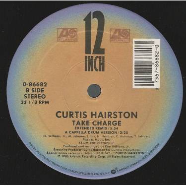 HAIRSTON CURTIS - LET'S MAKE LOVE TONIGHT / TAKE CHARGE ( EXTENDED REMIX - A CAPPELLA DRUM VERSION )