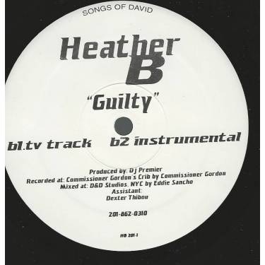 HEATHER B - GUILTY ( STREET - CLEAN - TV TRACK - INSTR )