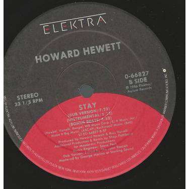 HEWETT HOWARD - STAY ( BEFORE MIDNIGHT MIX- AFTER MIDNIGHT MIX - DUB - INSTR - BONUS BEATS )