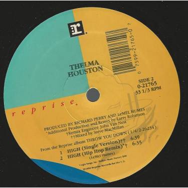 HOUSTON THELMA - HIGH ( EXTENDED NEW SINGLE RMX - HOUSE REMIC - ALTERNATE RADIO - SINGLE VERSION - HIP HOP REMIX )