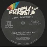 HUNT GERALDINE - CAN'T FAKE THE FEELING ( LONG VERSION - SHORT VERSION )