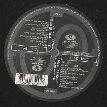 ICE MC - THE LIGHT ( CLUB MIX - COLD ASICE MIX )