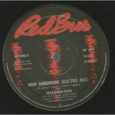 IMAGINATION - NEW DIMENSION ( ELECTRO MIX ) / BURNING UP ( DUB )