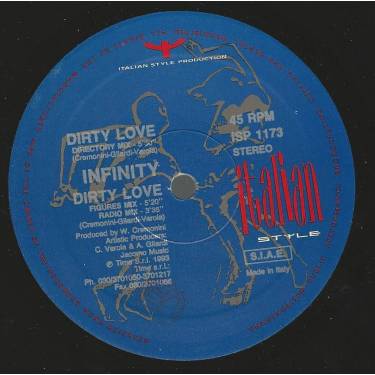 INFINITY - DIRTY LOVE ( DIRECTORY MIX - FIGURES MIX - RADIO MIX )