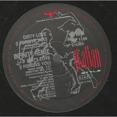 INFINITY - DIRTY LOVE ( I FORGIVE YOU ) ( BABA REMIX - RADIO REMIX - DIRECTORY MIX )