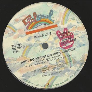 INNER LIFE - AIN'T NO MOUNTAIN HIGH ENOUGH / THE GARAGE VERSION