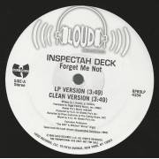 INSPECTAH DECK - PROMO - FORGET ME NOT ( LP VERSION - CLEAR - INSTR- ACAPPELLA )