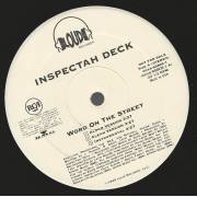 INSPECTAH DECK - PROMO - WORD ON THE STREET / MOVERS & SHAKERS ( ALBUM VERSION - CLEAN - INSTRUMENTAL  )