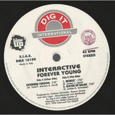 INTERACTIVE - FOREVER YOUNG ( EXTENDED VERSION - MOBILE - WAVES OF BALAH )