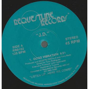 J. D - GOOD VIBRATION / I AIN'T GONNA WAIT / I AIN'T GONNA WAIT ( RAW HOUSE MIX )