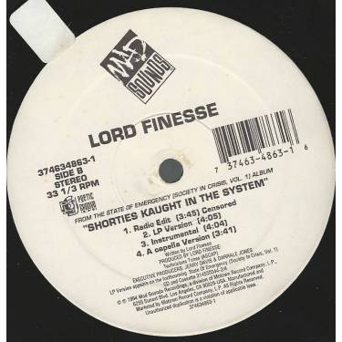 J.R. SWINGA / LORD FINESSE - CHOCOLATE CITY / SHORTIES KAUGHT IN THE SYSTEM