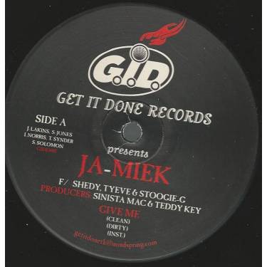 JA MIEK - GIVE ME / THOROUGH ( CLEAN - DIRTY - INSTR )