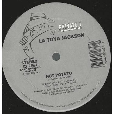 JACKSON LA TOYA - HOT POTATO / DUB VERSION