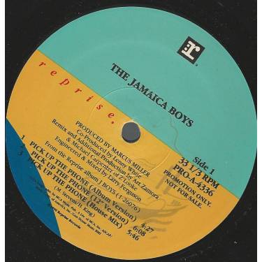 JAMAICA BOYS THE - PROMO - PICK UO THE PHONE ( ALBUM - 12" VERSION - HOUSE MIX - Z MIX - DRUMELLA - ORIGINAL MIX )