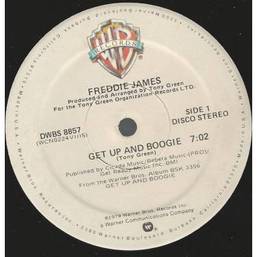 JAMES FREDDY - GET UP AND BOOGIE  / EDIT