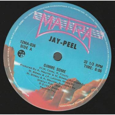 JAY PEEL - GIMME SOME / DUB MIX / BONUS BEATS CLAPS & COWBELL  - DRUMS - VOCALS - SIREN - SINTH