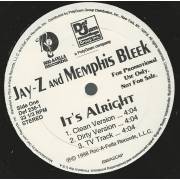 JAY-Z AND MEMPHIS BLEEK - PROMO - IT'S ALRIGHT / THE DOE ( CLEAN - DIRTY - TV TRACK )
