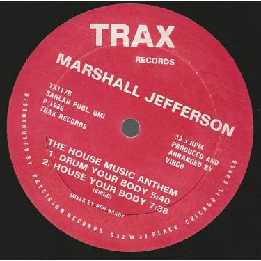 JEFFERSON MARSHALL - THE HOUSE MUSIC ANTHEM ( MOVE YOUR BODY - DUB YOUR BODY - DRUM YOUR BODY - HOUSE YOUR BODY )