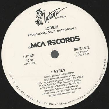 JODECI - PROMO - LATELY