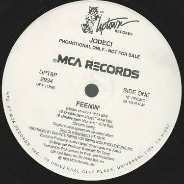 JODECI - PROMO - FEENIN ( RADIO - E DOUBLE GETS BIZZY - INSTRUMENTAL - ACAPPELLA )