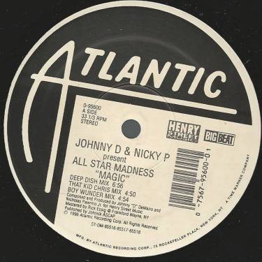 JOHNNY D & NICKY P - ALL STAR MADNESS " MAGIC "