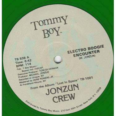 JONZUN CREW THE - ELECTRO BOOGIE ENCOUNTER / PACK JAM ( REMIX )