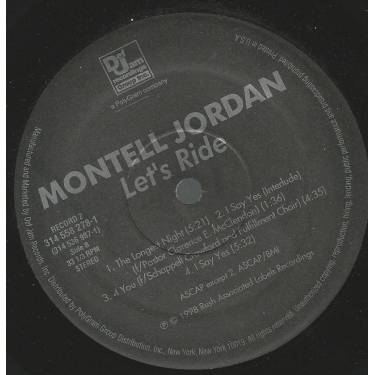 JORDAN MONTELL - LET'S RIDE