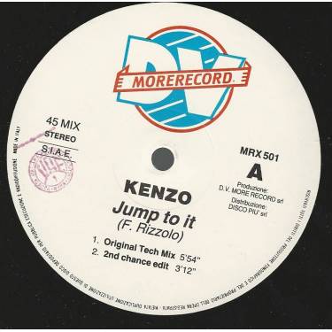 KENZO - JUMP TO IT ( ORIGINAL TECH MIX - 2ND CHANCE EDIT - REMIX - BUST IT! MEGAMAX )