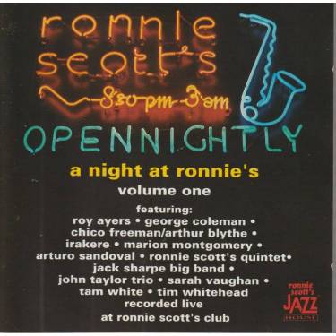 V.V.A.A. ( ROY AYERS - JOHN TAYLOR TRIO - SARAH VAUGHAN ) - A NIGHT AT RONNIE’S