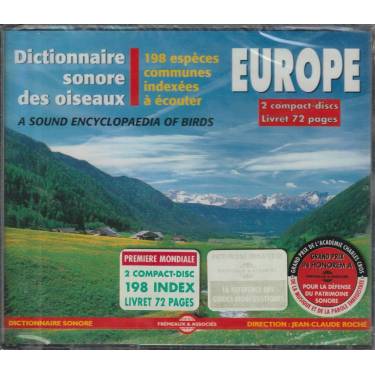 V.V.A.A - DICTIONNAIRE SONORE DES OISEAUX D'EUROPE