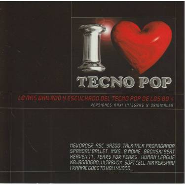 V.V.A.A ( FRANKIE GOES TO HOLLYWOOD TEARS FOR FEARS  ULTRAVOX YAZOO ) - I LOVE TECNO POP