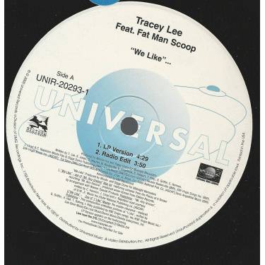 LEE TRACEY feat FAT MAN SCOOP - WE LIKE … ( LP VERSION - RADIO EDIT - WITHOUT FAT MAN SCOOP - INSTR - ACCAPPELLA )