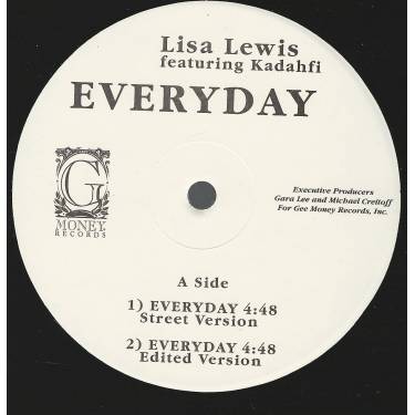 LEWIS LISA feat KADAHFI - EVERYDAY ( STREET VERSION - EDITED ) / SUPER WOMAN ( LOVE MIX - BOOTY MIX )