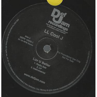 LL COOL J  - PROMO - LUV U BETTER ( RADIO EDIT - LP VERSION - INSTR )