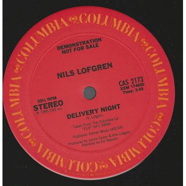 LOFGREN NILS  - PROMO - DELIVERY NIGHT