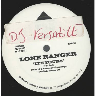 LONE RANGER - IT'S YOURS / INSTRUMENTAL