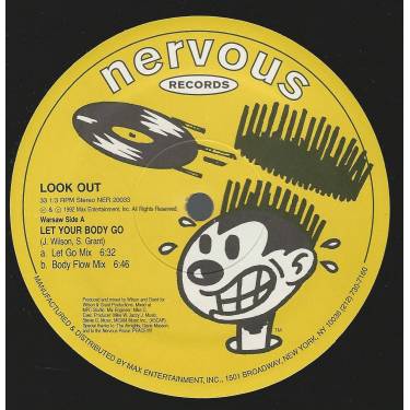 LOOK OUT - LET YOUR BODY GO ( LET GO MIX - BODY FLOW MIX ) / GIMME MY BEAT ( PEAK BEAT - MELLOW LIKE A CELLO MIX )