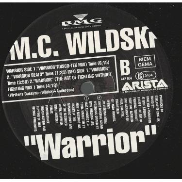 M.C. WILDSKI - WARRIOR ( DISCO - TEK MIX - BEATS - THE ART OF FIGHTING WITHOUT FIGHTING MIX )