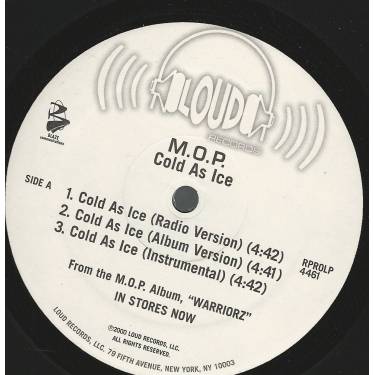 M.O.P. - COLD AS ICE / ANTE UP REMIX ( RADIO VERSION - ALBUM - INSTR - )