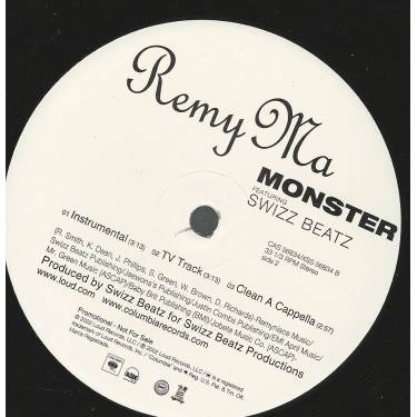 MA REMY - PROMO - MONSTER feat SWIZZ BEATZ ( CLEAN - STREET - INSTR - TV TRACK - CLEAN ACAPPELLA )