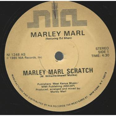 MARL MARLEY - MARLEY MARL SCRATCH / DUB