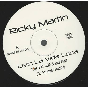 MARTIN RICKY - PROMO - LIVIN LA VIDA LOCA feat FAT JOE & BIG PUN ( DJ PREMIER RMX - BUSHWACKASS RMX )