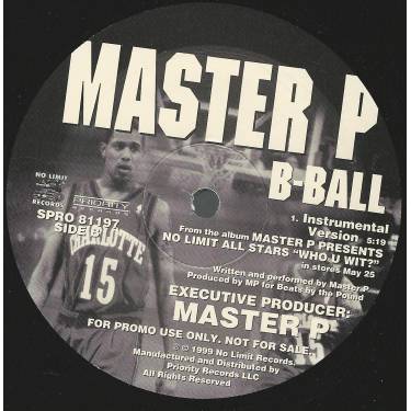 MASTER P - PROMO B-BALL ( RADIO VERSION - INSTRUMENTAL )