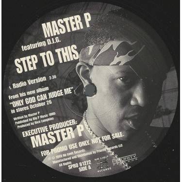 MASTER P feat D.I.G.  - PROMO - STEP TO THIS ( RADIO VERSION - INSTRUMENTAL