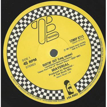 MATERIAL - BUSTIN OUT ( LONG VERSION ) / OVER & OVER ( LONG VERSION )