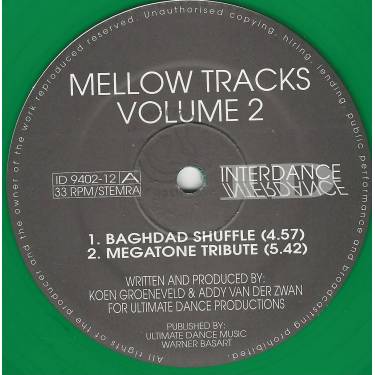 MELLOW TRACKS - VOLUME 2 ( HAVE A GOOD TIME - SUMMER FAIRYTALES - BAGHDAD SHUFFLE - MEGATONE TRIBUTE )