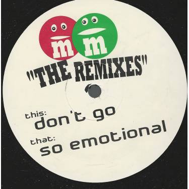 MELT IN YOUR MOUTH - M&M THE REMIXES ( DON'T GO / SO EMOTIONAL )